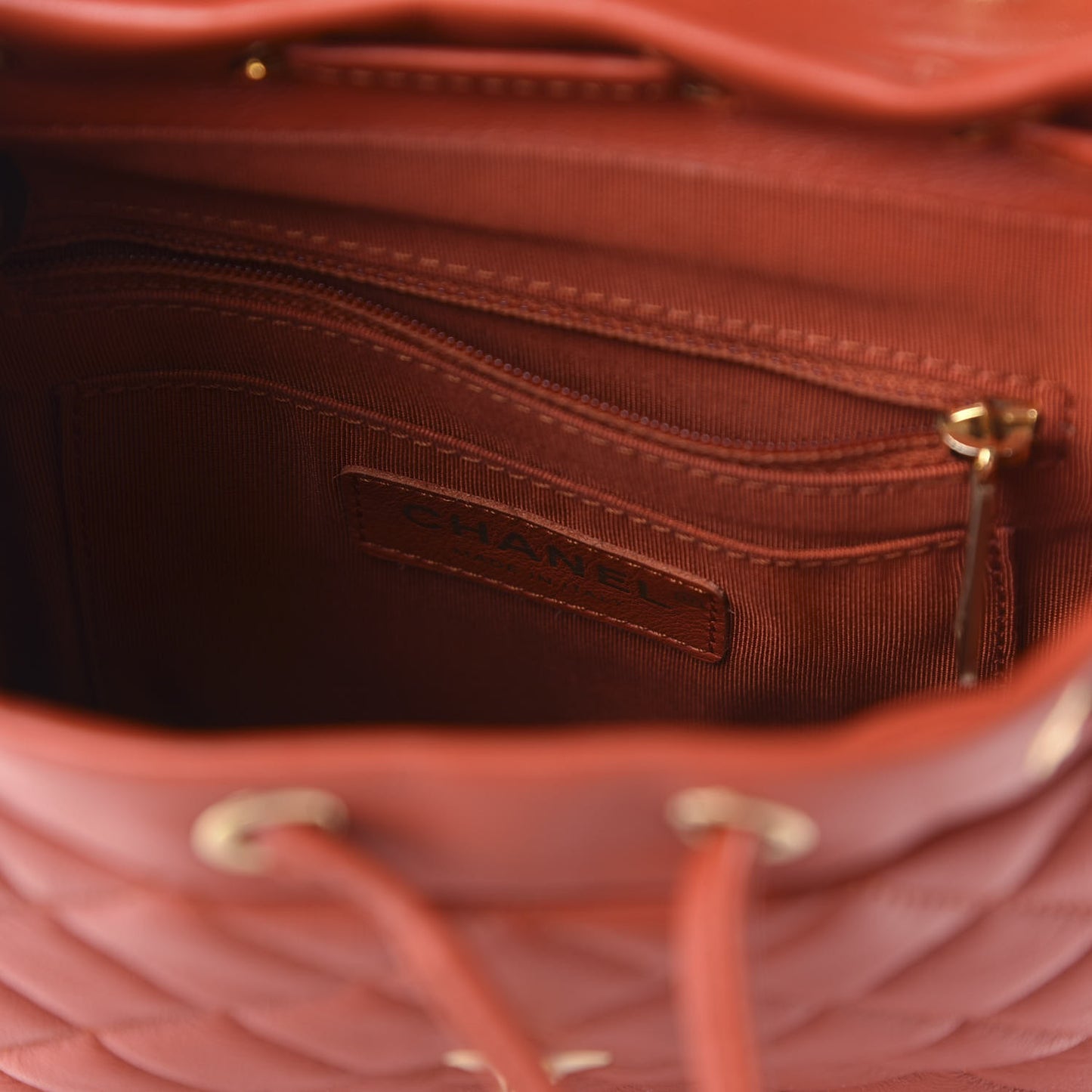Calfskin Quilted Mini Urban Spirit Backpack Red