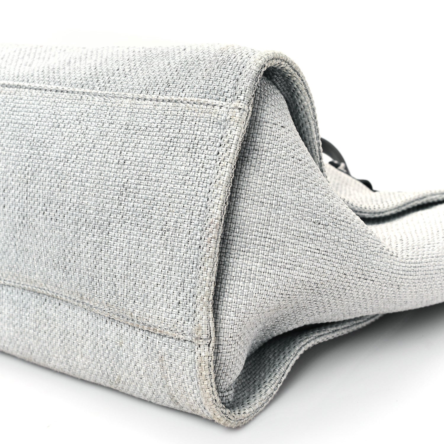 Chanel Canvas Deauville Large Tote Grey 10 of 15