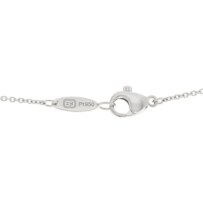 Harry Winston Platinum Diamond Yellow Sapphire Full Loop Pendant Necklace 4 of 5