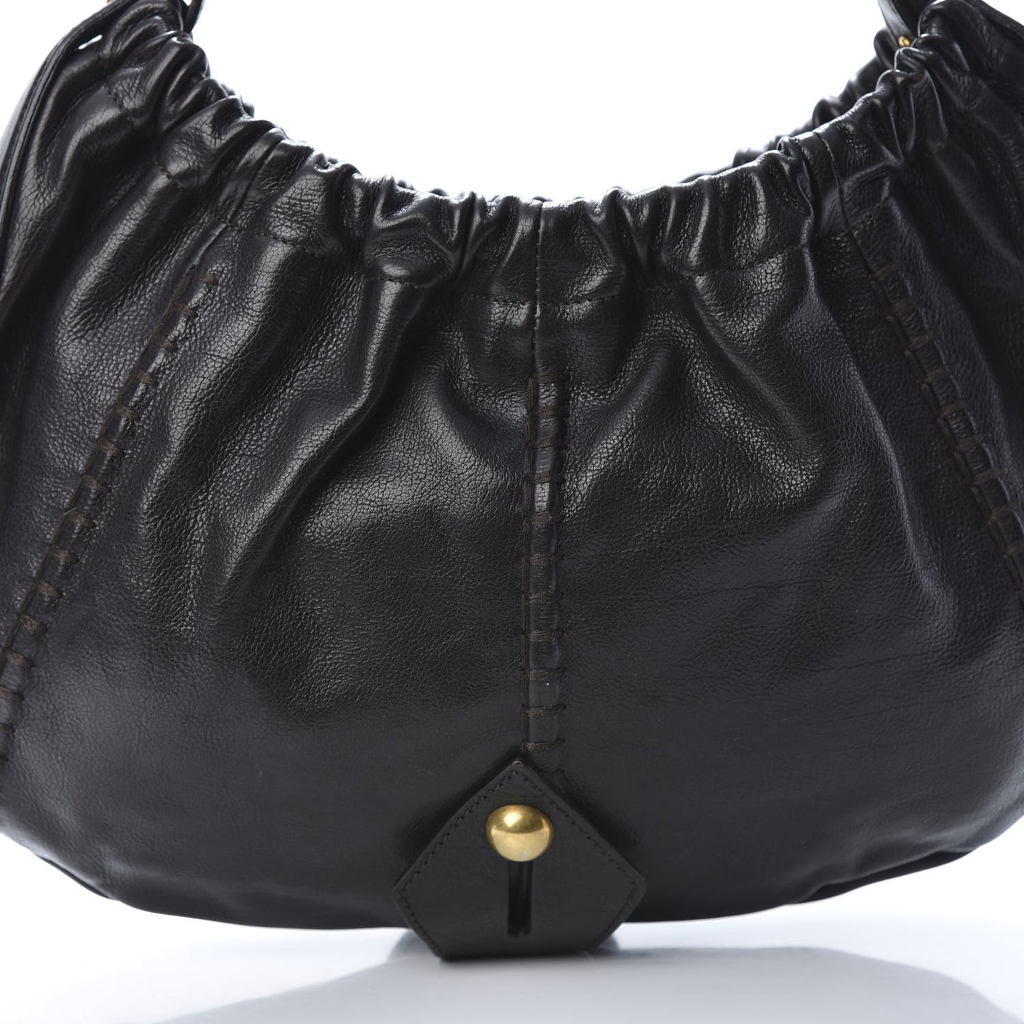 Calfskin Vincennes Mombasa Hobo Black