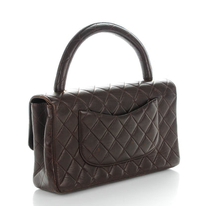 Chanel Lambskin Quilted Medium Kelly Flap Bag Brown 3 of 9