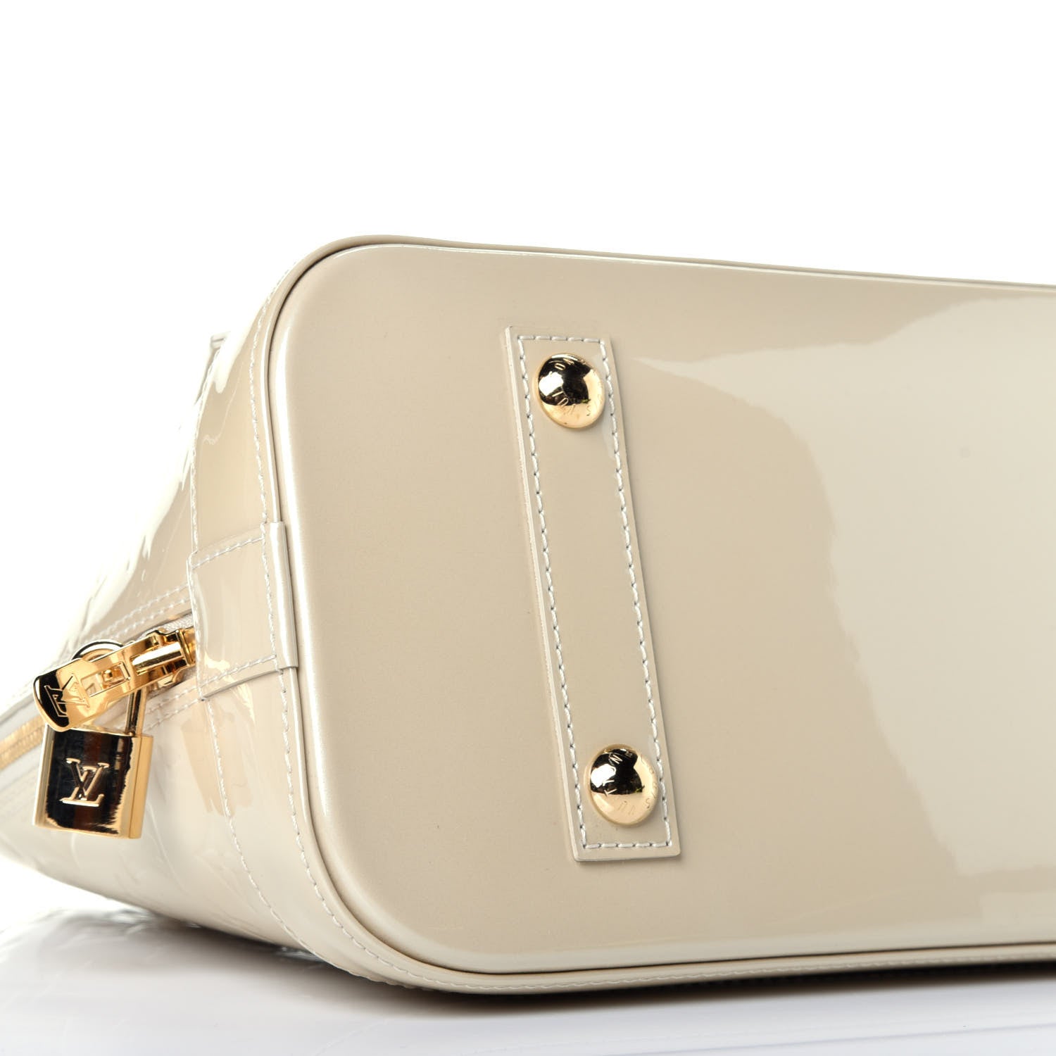 Louis Vuitton Vernis Alma PM Blanc Corail 7 of 9