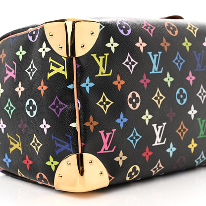 Louis Vuitton Monogram Multicolor Speedy 30 Black 8 of 10