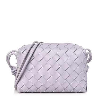 Bottega Veneta Nappa Intrecciato Mini Loop Camera Bag Oyster 1 of 9