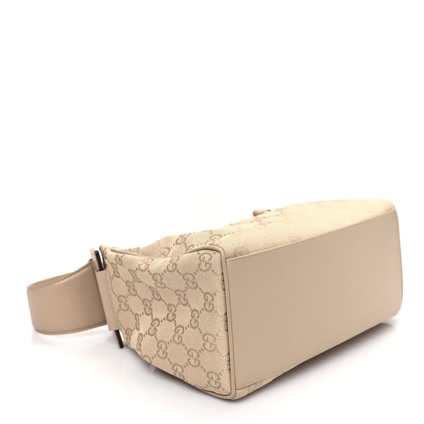 Monogram GG Signature Shoulder Bag Beige