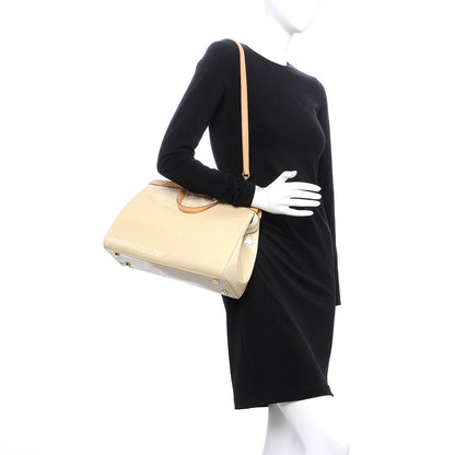 Louis Vuitton Vernis Brea MM Blanc Corail 2 of 10