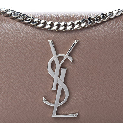 Saint Laurent Grain De Poudre Small Monogram Kate Satchel Fard 13 of 13