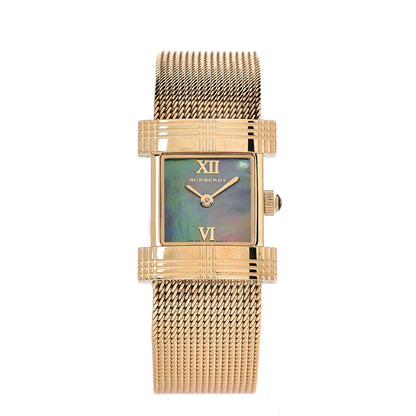 Burberry Stainless Steel Black Mother of Pearl 24mm Quartz Watch BU4504 1 of 6