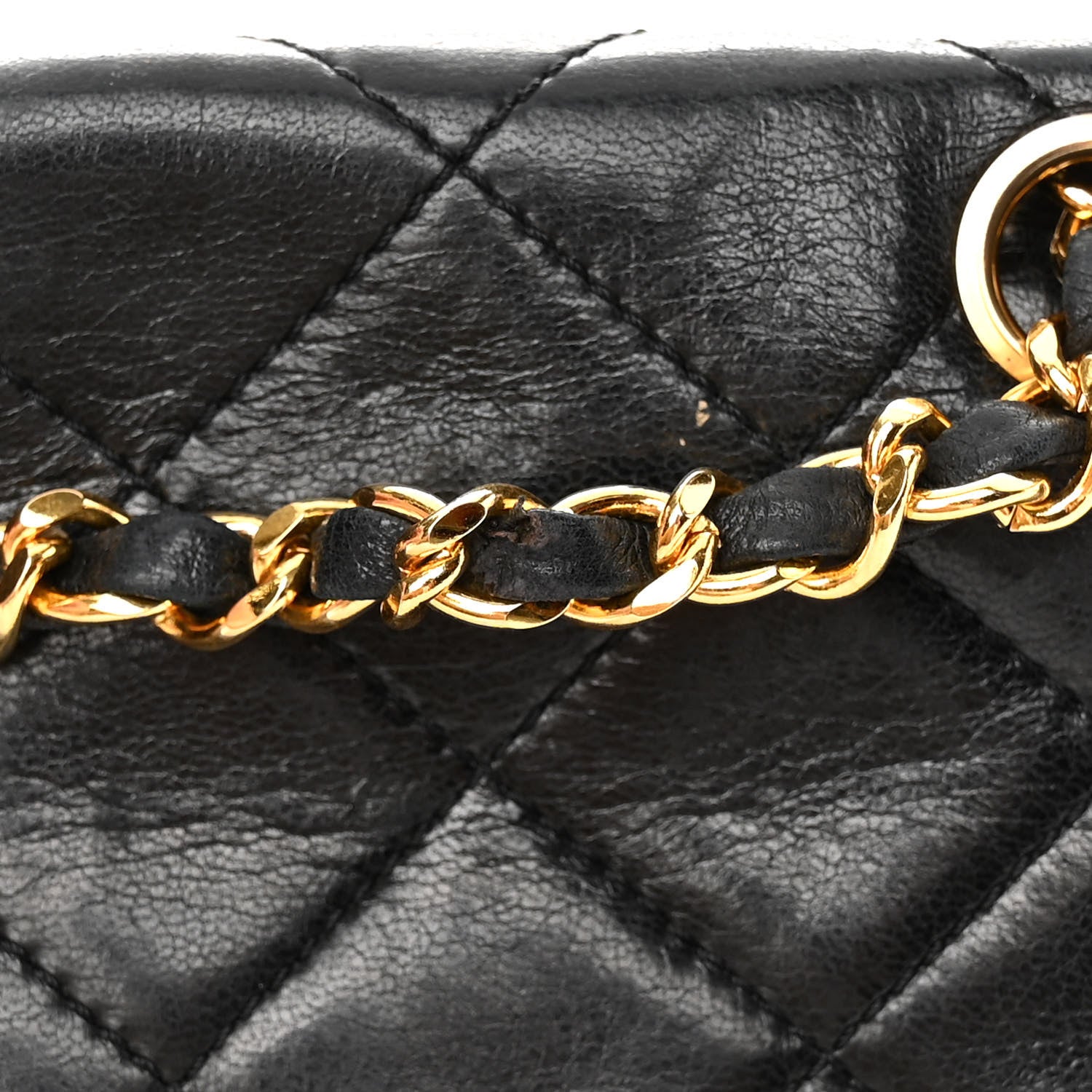 Chanel Lambskin Quilted Medium Single Flap Black 20 of 20