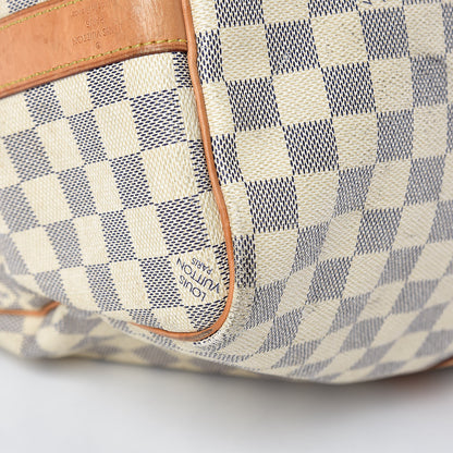 Louis Vuitton Damier Azur Keepall Bandouliere 45 26 of 32