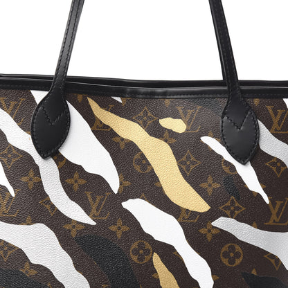 Louis Vuitton X LOL Monogram Neverfull MM Gold Silver 10 of 10