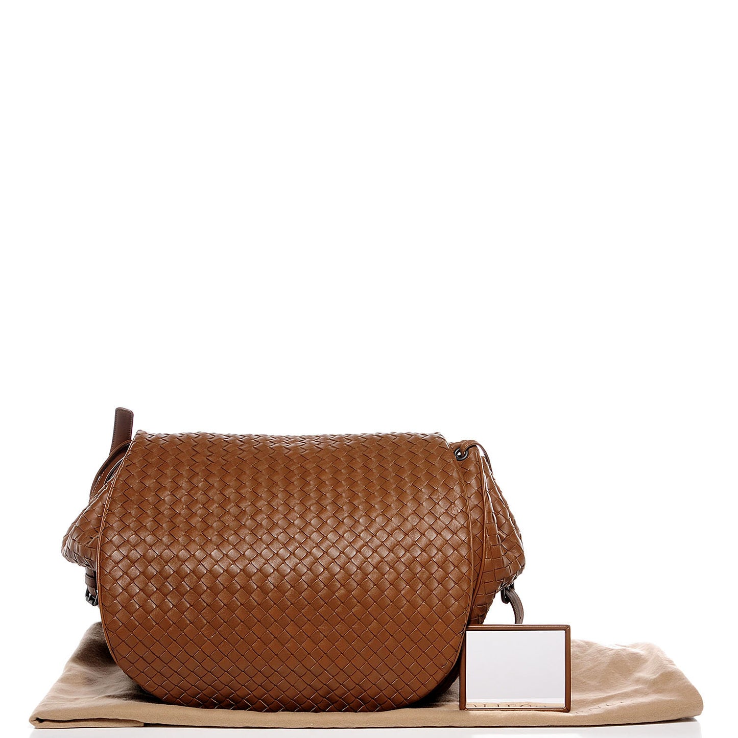 Nappa Intrecciato Messenger Bag Edoardo