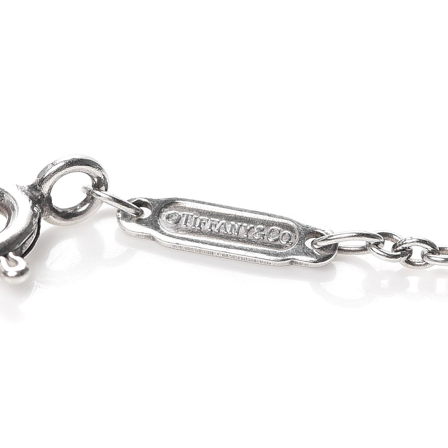 Tiffany Sterling Silver 1837 Interlocking Bracelet 5 of 7
