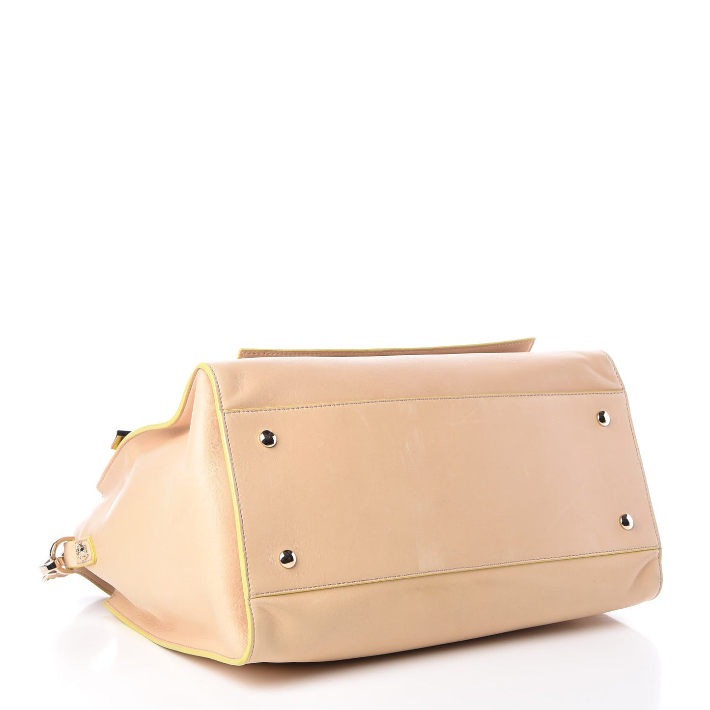 Calfskin Large Palazzo Tote Bag Beige