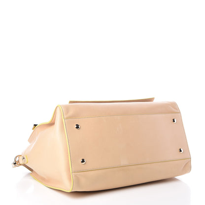 Versace Calfskin Large Palazzo Tote Bag Beige 5 of 22