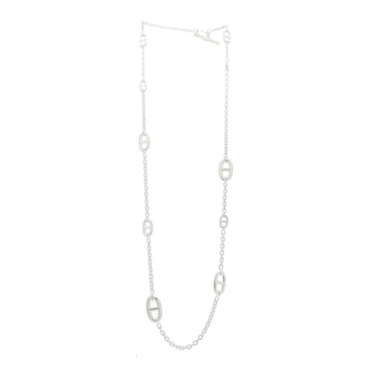 Hermes Sterling Silver Farandole Necklace 80 3 of 6