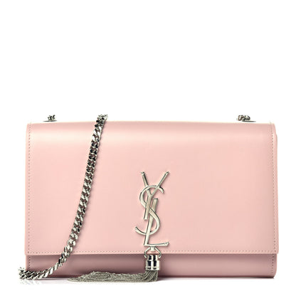 Saint Laurent Smooth Calfskin Medium Classic Monogram Kate Tassel Satchel Pale Blush 1 of 8
