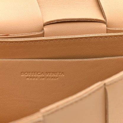 Bottega Veneta Lambskin Intreccio Cassette Belt Belt Bag Almond 6 of 8