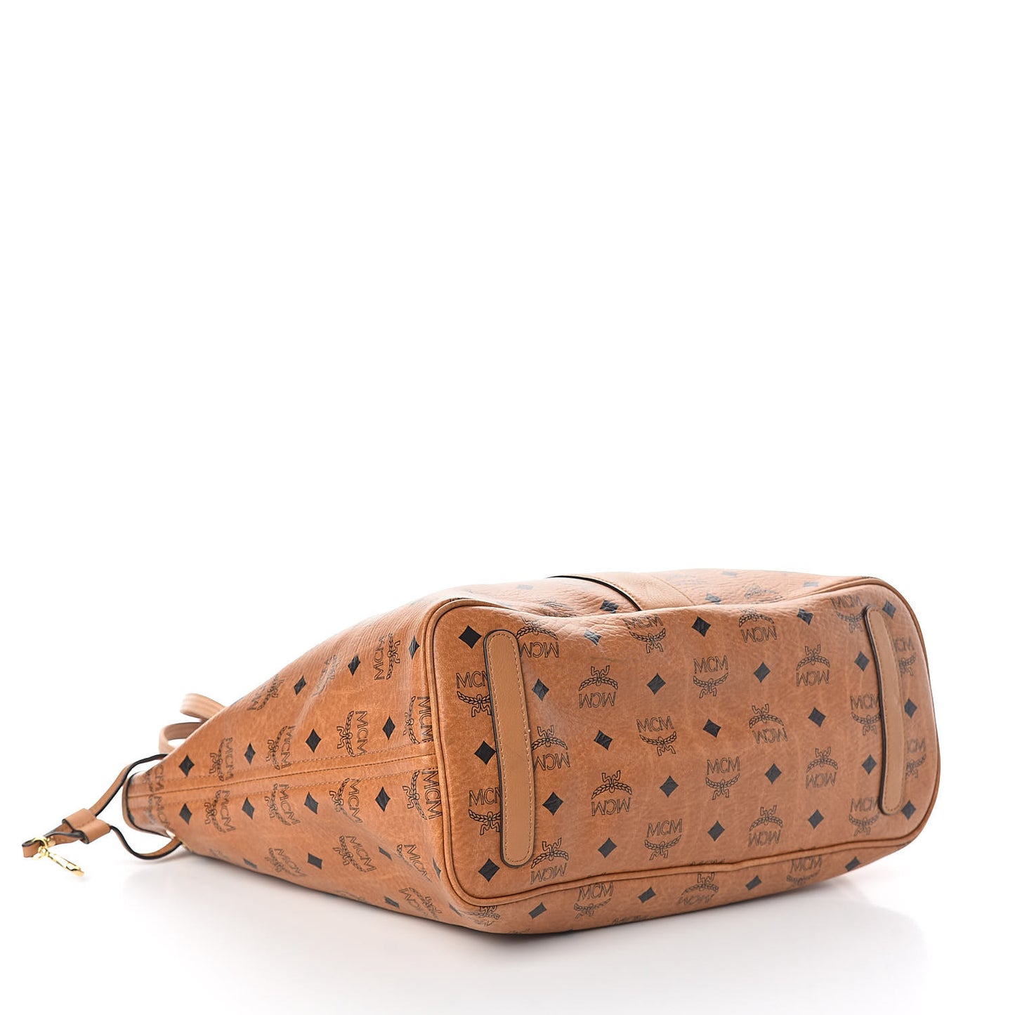 Visetos Medium Liz Reversible Shopper Tote Cognac