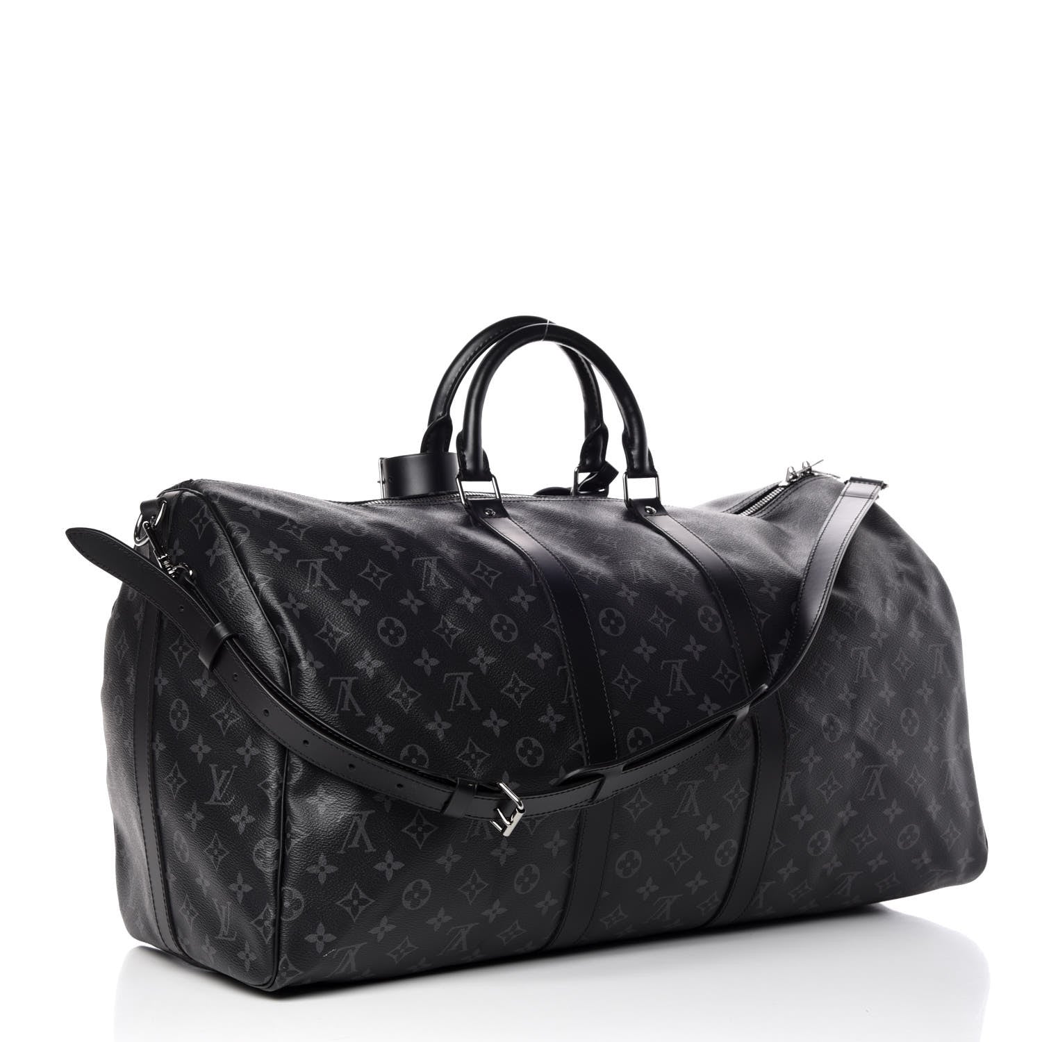 Louis Vuitton Monogram Eclipse Keepall Bandouliere 55 3 of 9