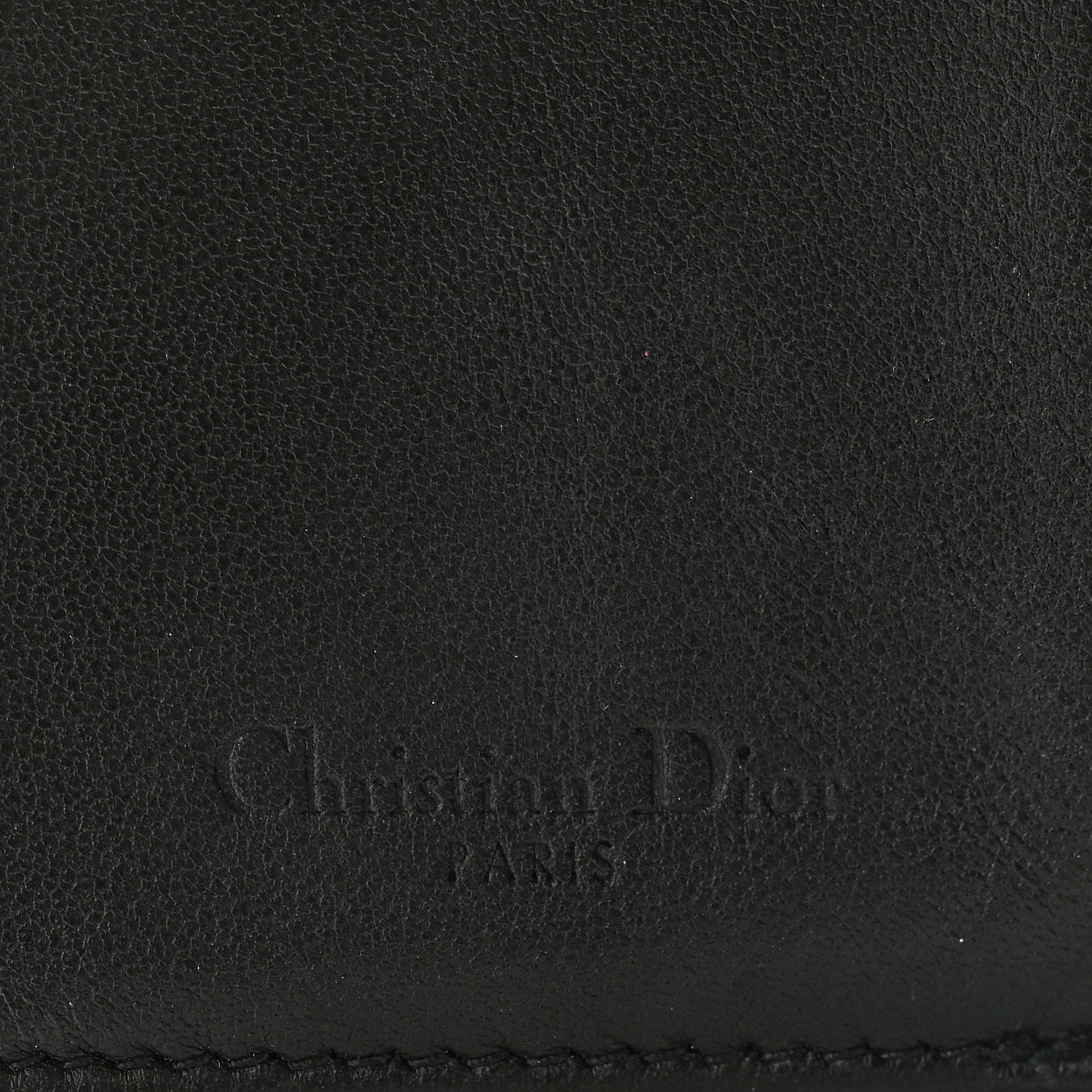 Lambskin Cannage Lady Dior Lotus Wallet Black