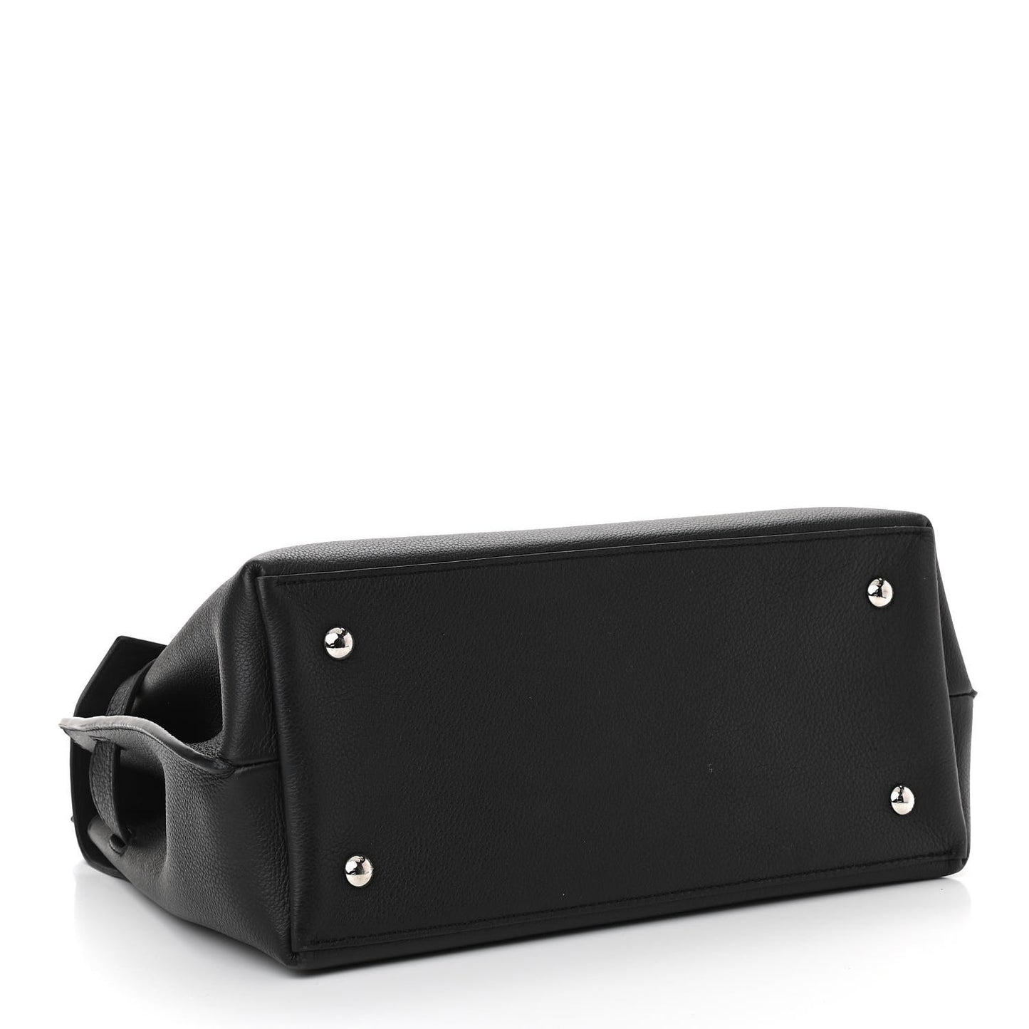 Soft Calfskin Lockme Ever MM Black