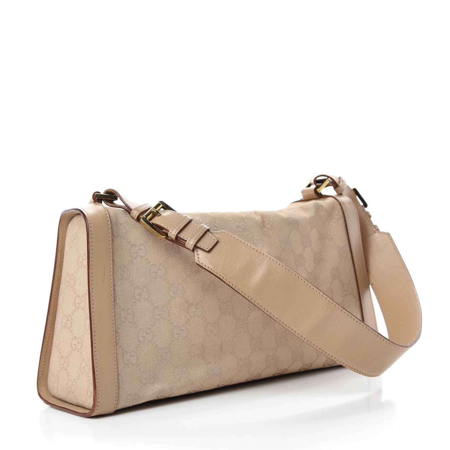 Gucci Monogram Shoulder Bag Beige 3 of 11