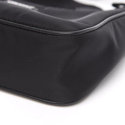 Prada Nylon Re-Edition 2005 Shoulder Bag Black 9 of 9