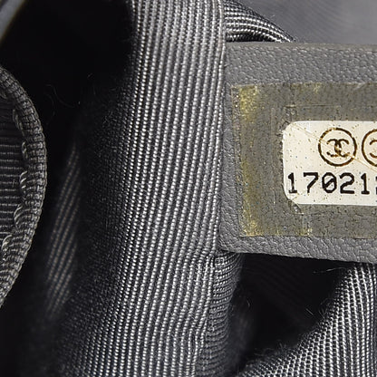 Chanel Calfskin Coco Pleats Flap Black 8 of 10