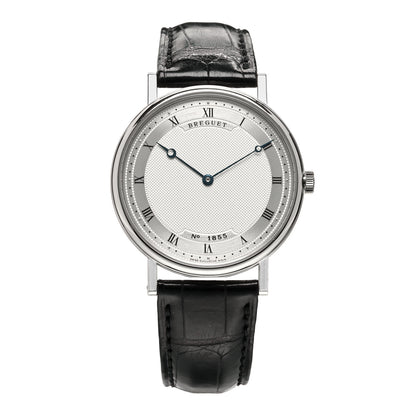 Breguet 18K White Gold Alligator 38mm Clasique Automatic Watch 5157BB/11/9V6 1 of 5