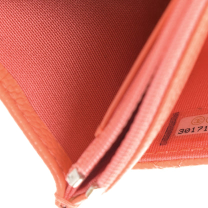 Chanel Caviar Quilted Wallet on Chain WOC Coral 8 of 13