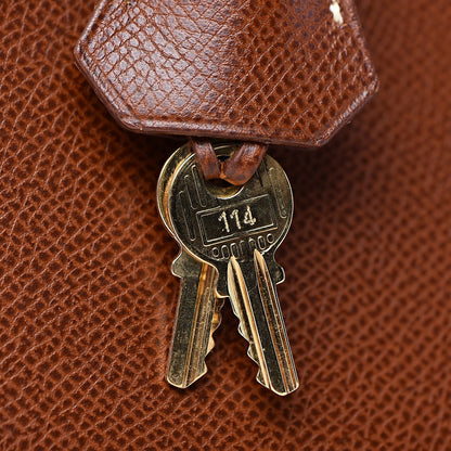 Hermes Veau Grain Lisse Kelly Sellier 28 Noisette 16 of 40