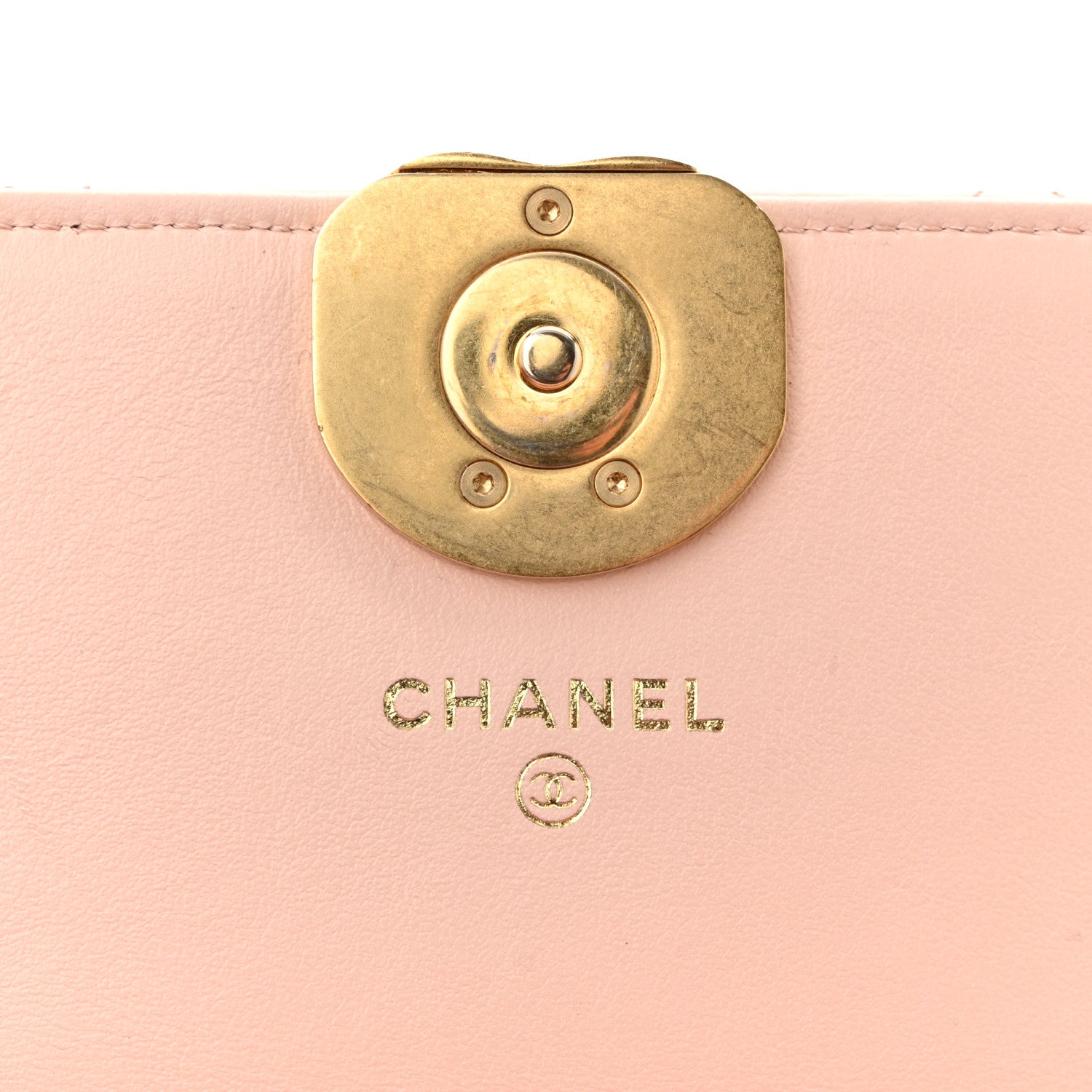 Chanel Crumpled Calfskin Quilted Braided CC Mini Flap Light Pink 6 of 13