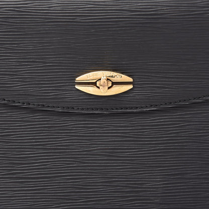 Louis Vuitton Epi Malesherbes Black 7 of 13