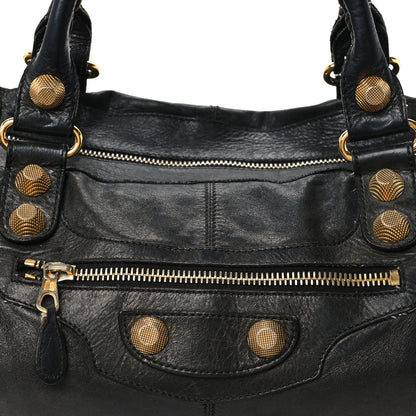 Balenciaga Agneau Giant 21 Gold Hardware Work Black 8 of 10