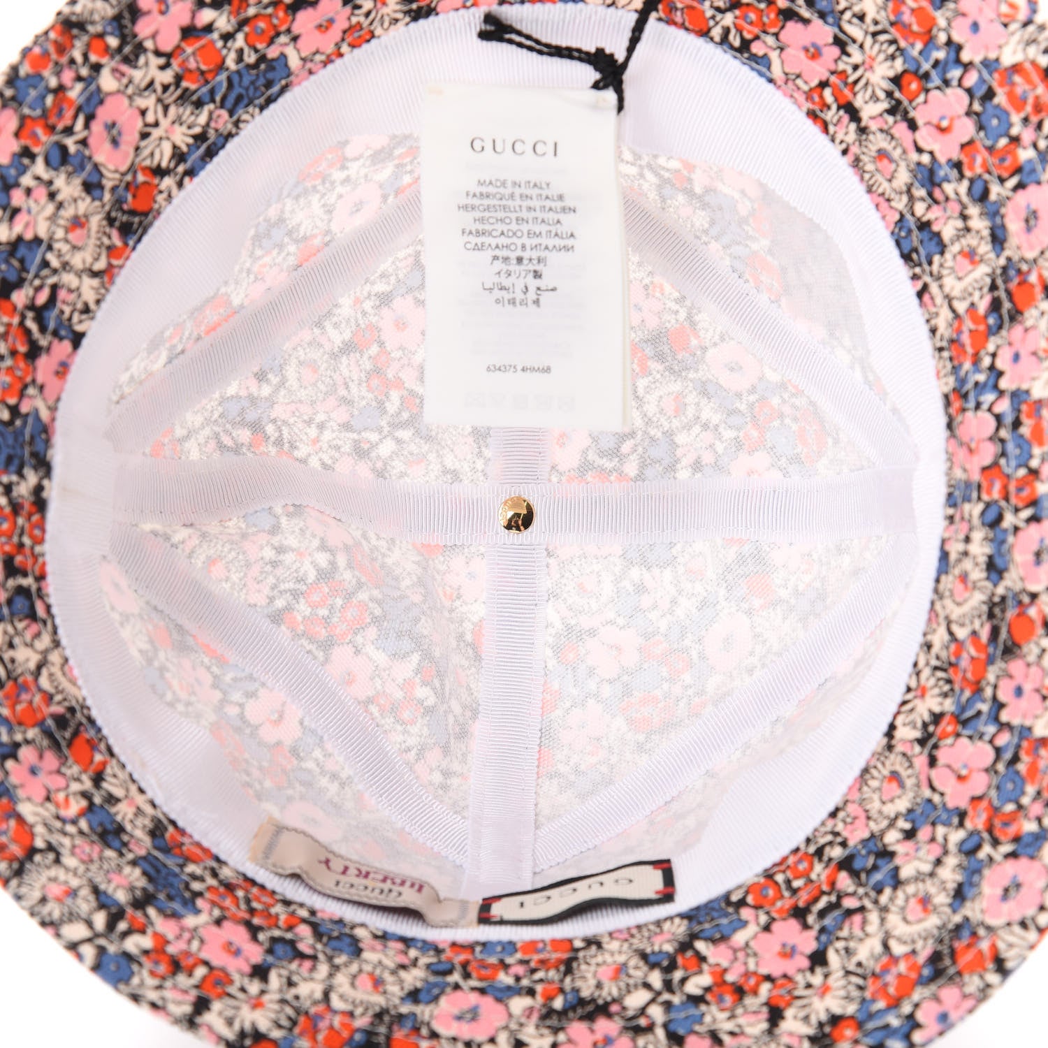Gucci X LIBERTY OF LONDON Canvas Floral New Serge Bucket Hat L 59 4 of 7