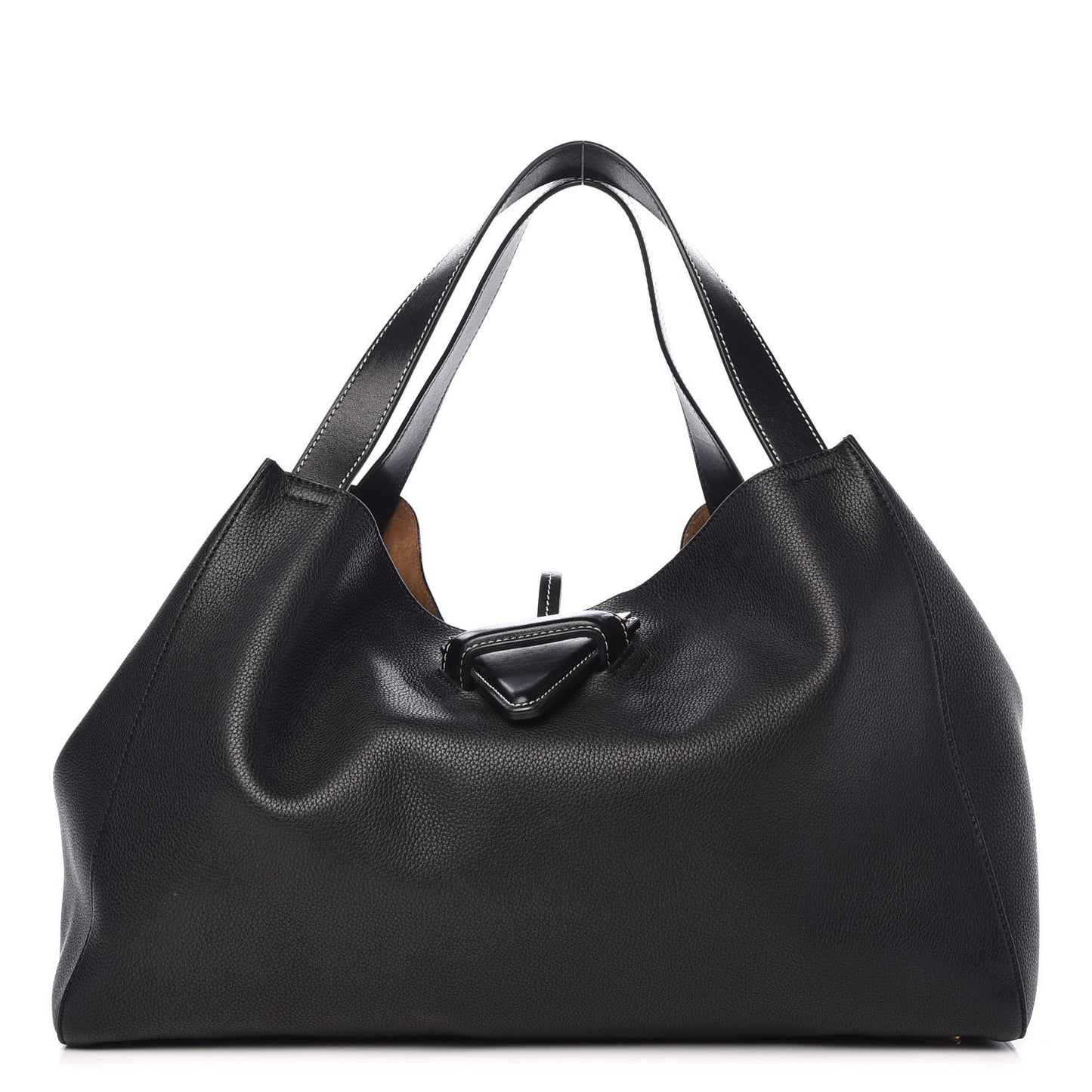 Calfskin Barcelona Tote Black