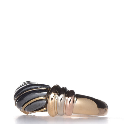 Cartier 18K Pink Yellow White Gold Silverium Ring 52 6 3 of 6