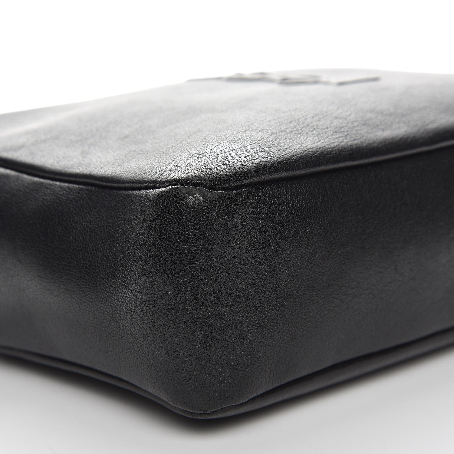 Saint Laurent Lambskin Monogram Small Lou Camera Bag Black 8 of 17