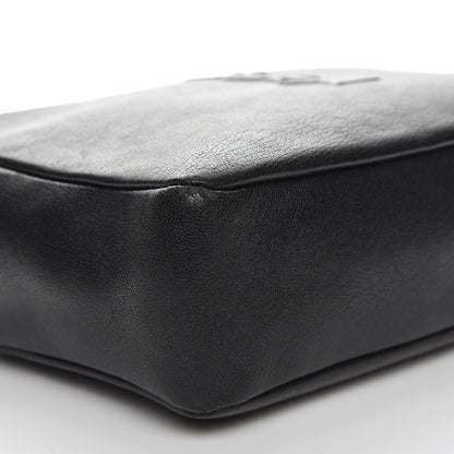 Saint Laurent Lambskin Monogram Small Lou Camera Bag Black 8 of 17