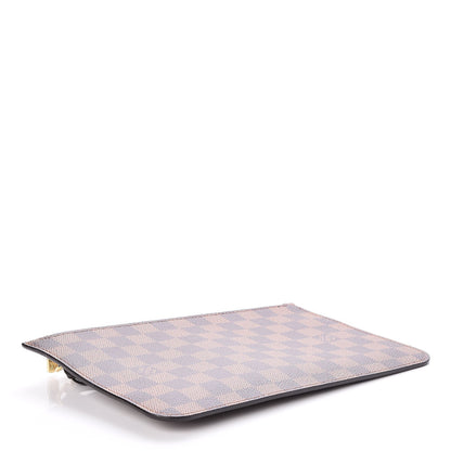 Louis Vuitton Damier Ebene Neverfull MM GM Pochette Rose Ballerine 4 of 8