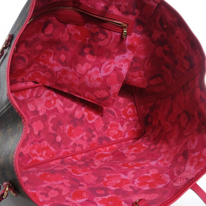 Louis Vuitton Monogram Articles de Voyage Ikat Neverfull GM Rose Indien 5 of 7