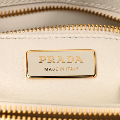 Prada X ALEX DA CORTE Saffiano Special Edition Small Galleria Double Zip Tote Wave Mango 6 of 10