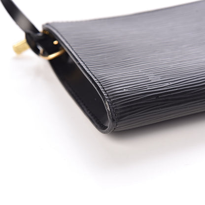 Louis Vuitton Epi Pochette Accessories 21 Black 8 of 9