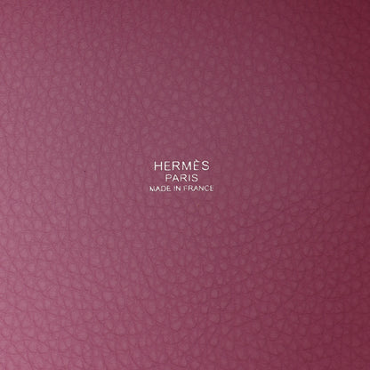 Hermes Taurillon Clemence Picotin Lock 18 PM Mauve Sylvestre 6 of 11