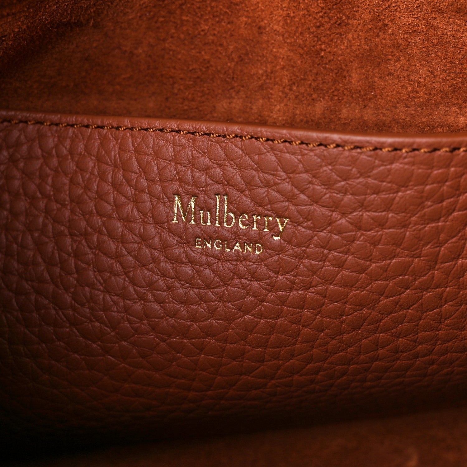 Mulberry Heavy Grain Mini Alexa Chestnut 6 of 10