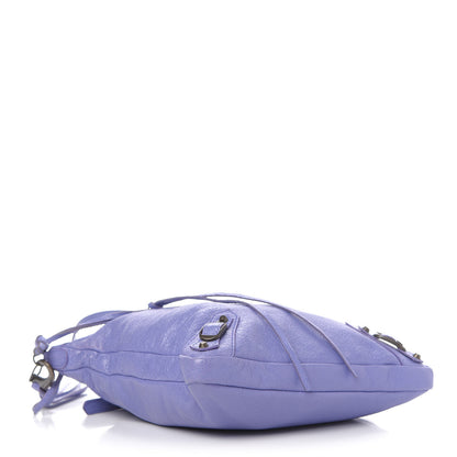Balenciaga Agneau Classic Hardware Flat Crossbody Mauve 4 of 9