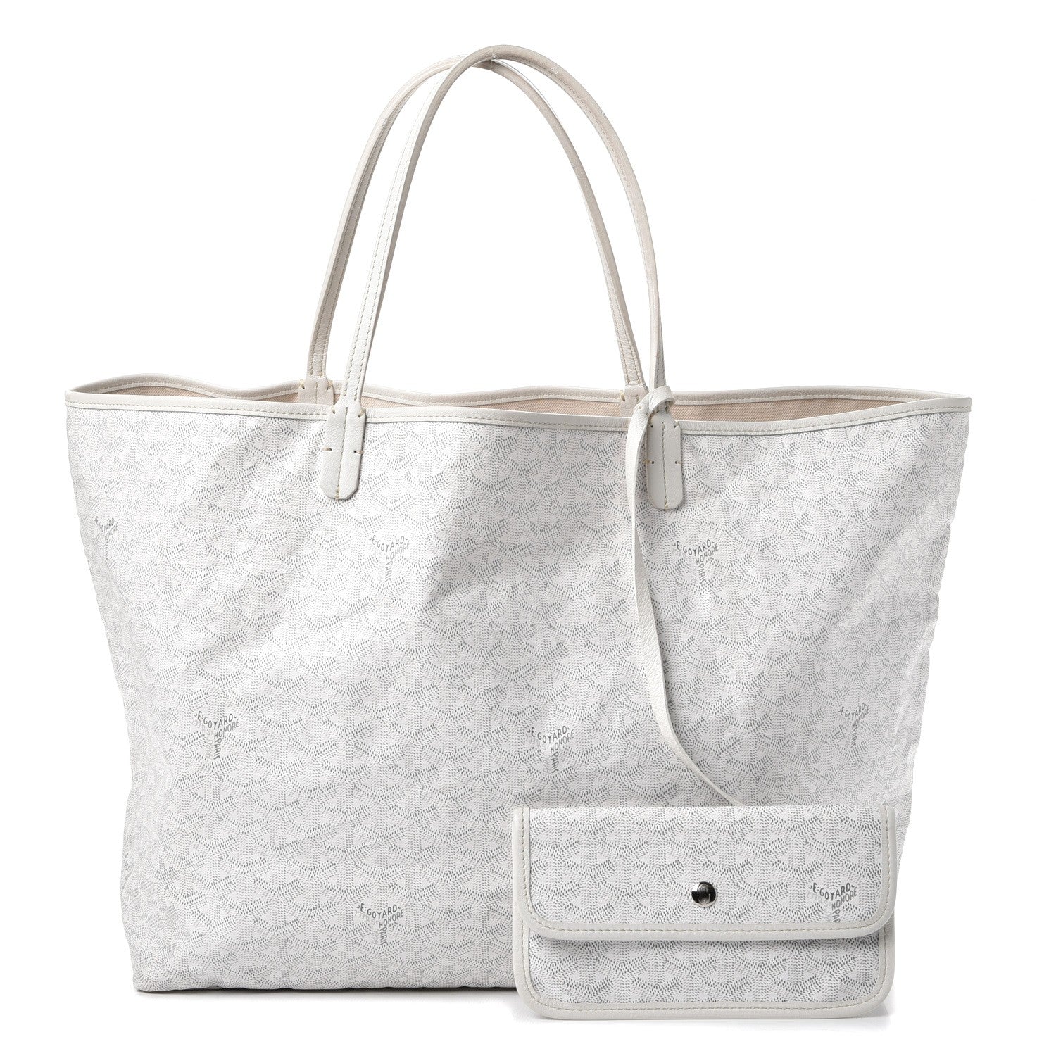 Goyard Goyardine Saint Louis GM White 1 of 18