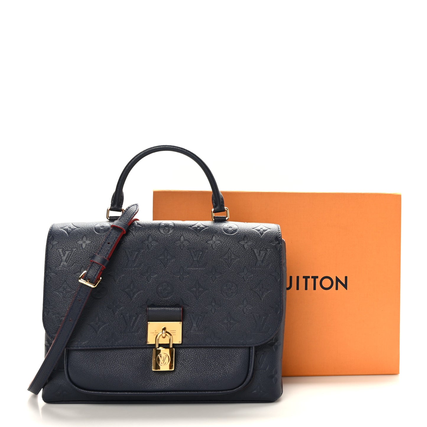 Empreinte Marignan Marine Rouge
