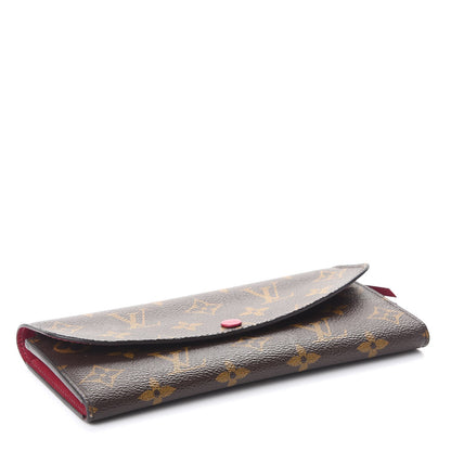 Louis Vuitton Monogram Emilie Wallet Fuchsia 4 of 9